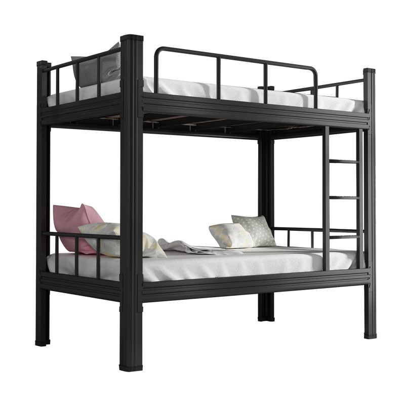 baierdi-เตียง-2-ชั้น-200cm-90cm-180cm-เตียงสองชั้นหอพักนักเรียนเตียงพนักงานหอพักเตียงสองชั้น-เตียงเหล็กสองชั้น-เตียงมีความทนทาน-ความจุแบริ่งที่แข็งแกร่ง-เตียง-2-ชั้นผู้ใหญ่