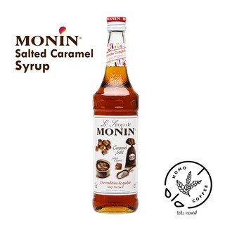 ภาพขนาดย่อของภาพหน้าปกสินค้าMONIN Syrup Salted Caramel 700ml. จากร้าน homocoffee บน Shopee