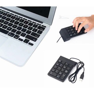 ภาพหน้าปกสินค้าLemary USB Number Pad Numpad Numeric Keypad 18 Keys แป้นพิมพ์สำหรับแล็ปท็อปเดสก์ท็อปพีซี ใหม่ ที่เกี่ยวข้อง