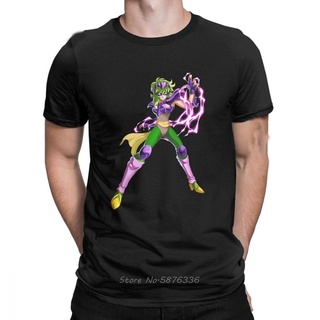 [S-5XL] เสื้อยืดแขนสั้น ผ้าฝ้าย พิมพ์ลายอนิเมะ Knights Of The Zodiac Saint Seiya 90s ขนาดใหญ่ สไตล์คลาสสิก สําหรับผู้ชาย