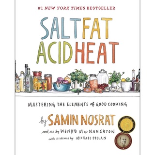 หนังสือภาษาอังกฤษ Salt, Fat, Acid, Heat: Mastering the Elements of Good Cooking
