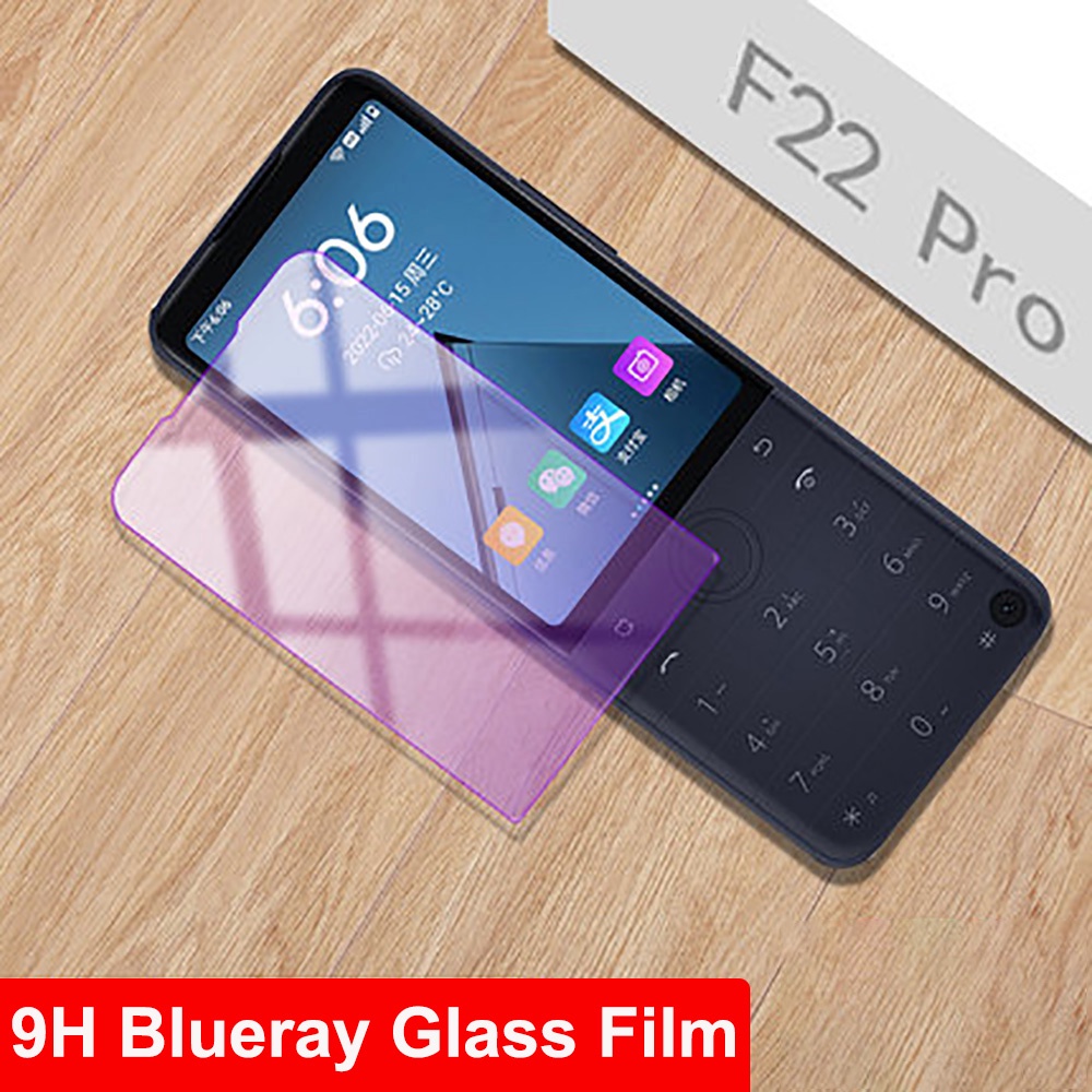 Anti-blue กระจกนิรภัยสําหรับ Xiaomi Qin F22 Pro ป้องกันหน้าจอสําหรับ ...