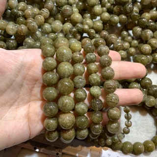 กำไลข้อมือ ไหมทอง Gold Rutilated Quartz ในเนื้อโป่งข่าม เกรดพรีเมียม