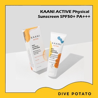 KAANI ACTIVE Physical Sunscreen SPF50 PA++++ Reef Safe