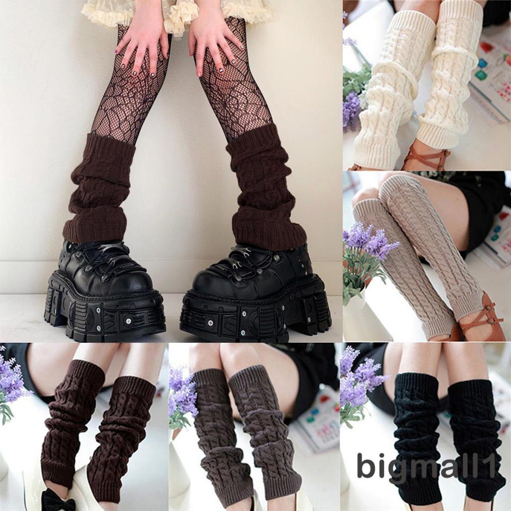 bigmall-ถุงน่องผ้าแจ็คคาร์ด-ผ้าถัก-ให้ความอบอุ่น-สีพื้น-แฟชั่นฤดูใบไม้ร่วง-และฤดูหนาว-สําหรับผู้หญิง