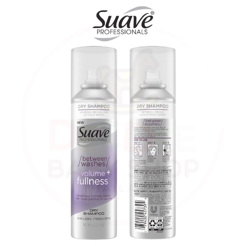 พร้อมส่ง-แชมพูสเปรย์สระผม-suave-professionals-between-washes-volume-fullness-dry-shampoo