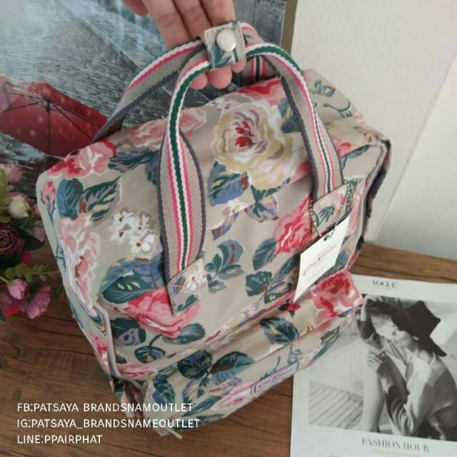 cath-kidston-backpack-bag-แท้-กระเป๋าเป้-สไตล์วินเทจสุดฮิตตตต