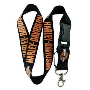 พรีเมี่ยม-เชือกเส้นเล็ก-ลายตัวอักษร-harley-davidson-สีส้ม