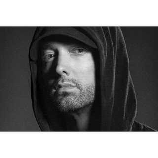 Eminem โปสเตอร์ Poster วอลเปเปอร์ ตกแต่งผนัง วงดนตรี  Hiphop ฮิปฮอป