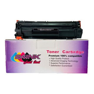 ตลับหมึกเลเซอร์ 24inkToner Cartridge รุ่น85A สำหรับเครื่องพิมพ์รุ่น HP LaserJet