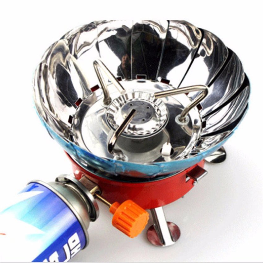 เตาแก๊สแบบพกพาเดินป่าแคมป์ปิ้ง-พร้อมกระเป๋า-portable-windproof-camping-stove