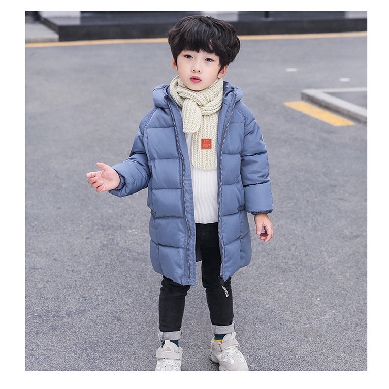 เสื้อโค้ทกันหนาวเด็กบุนวมสไตล์เกาหลี-เสื้อกันหนาวเด็กเกาหลี
