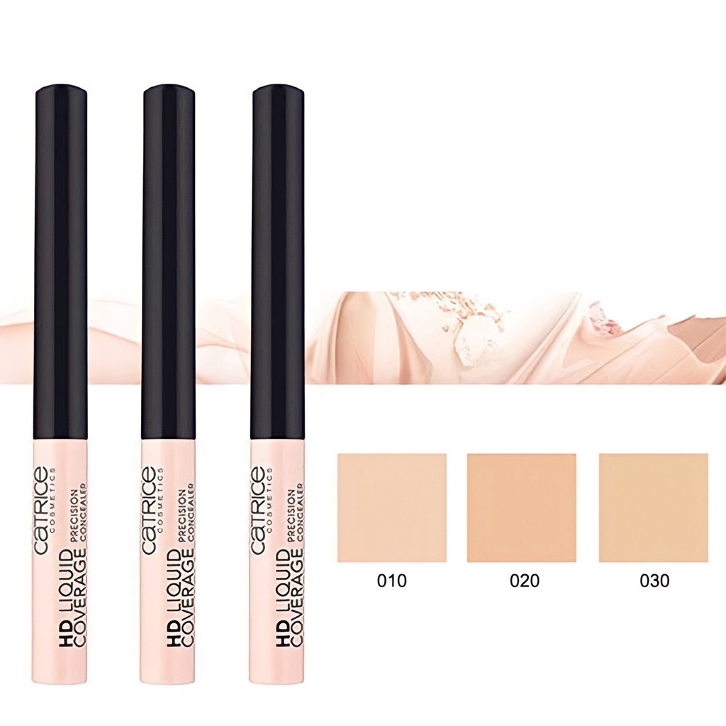 ของแท้/พร้อมส่ง Catrice HD Liquid Coverage Precision Concealer คอนซีลเล ...