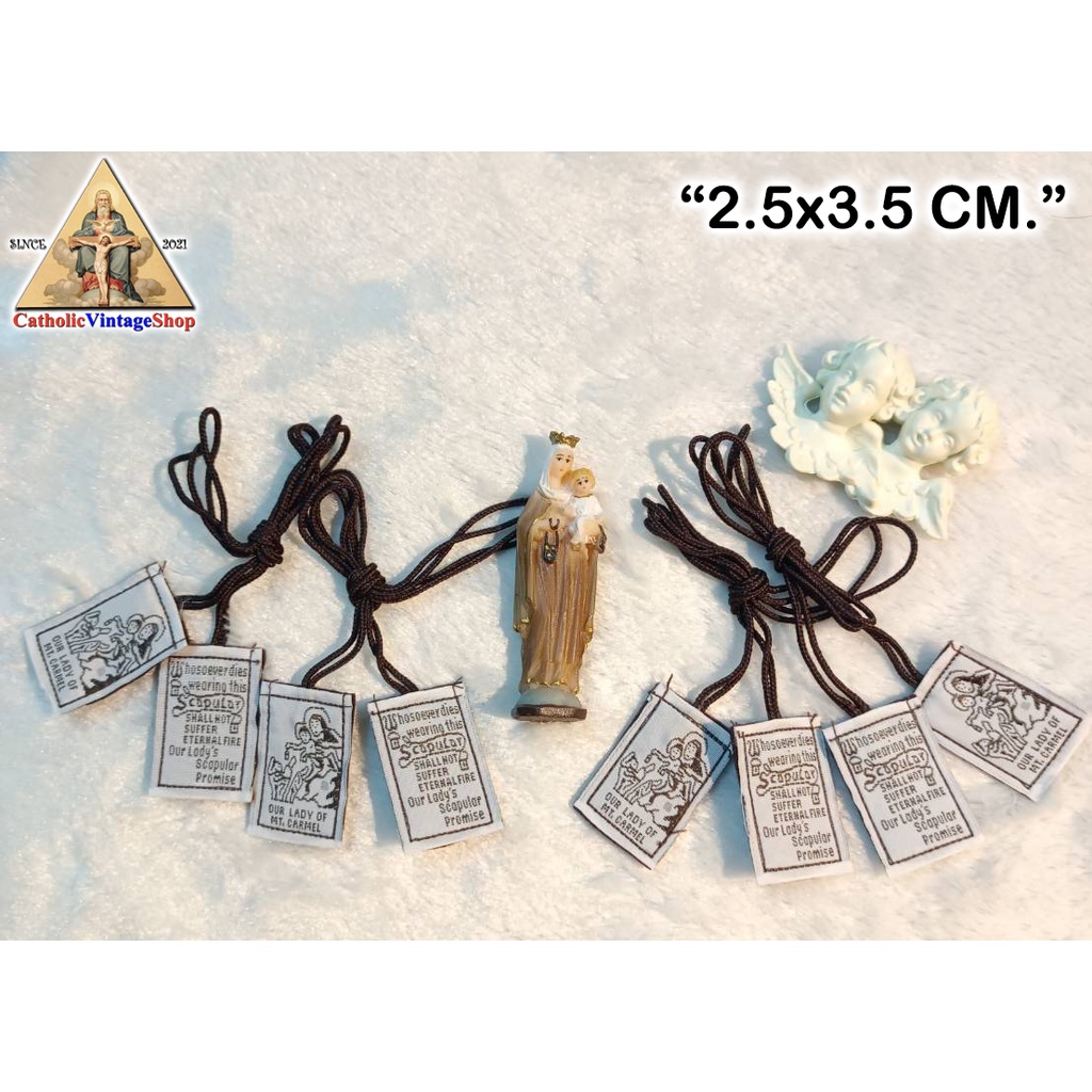 สายจำพวก-scapular-แม่พระประจักษ์แห่งภูเขาคาร์แมล-our-lady-of-mount-carmel-catholic-คาทอลิก-คริสต์