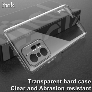 Original Imak Xiaomi Mi 11T Pro Casing Xiomi Mi11T Crystal Transparent Hard PC Case Clear Plastic Back Cover