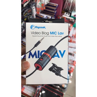 ส่งจากไทย Razeak Video Blog MIC Lav Superb Sound For Audio Video Recording พร้อมส่ง
