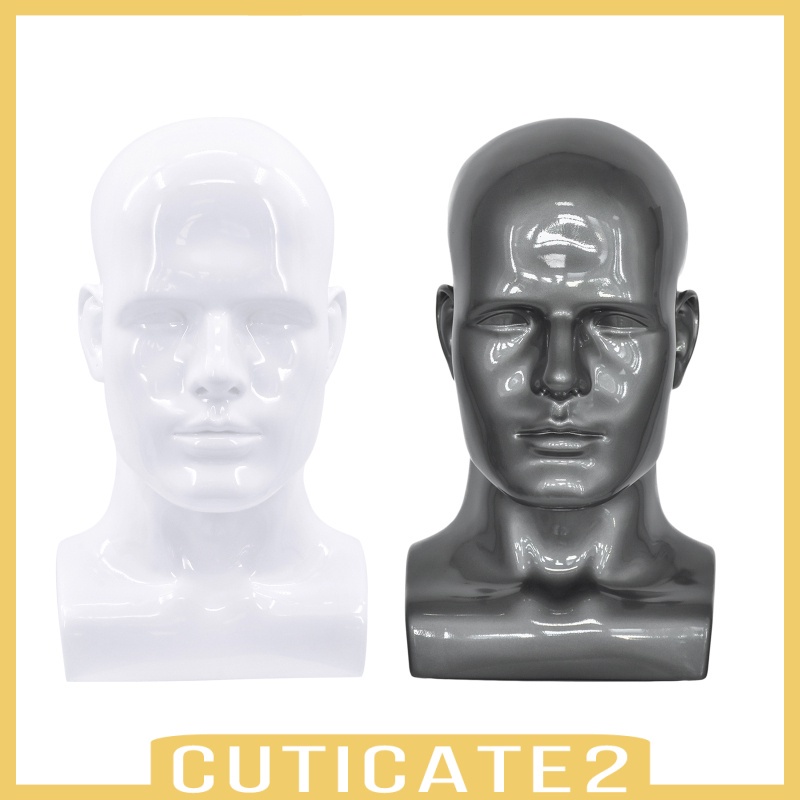 cuticate2-หัวหุ่นโชว์หัวหุ่นนางแบบ-pvc-สําหรับผู้ชาย