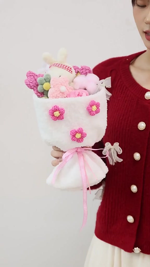ahmed-ตุ๊กตาช่อดอกไม้-ซินนาม่อนโรล-ของขวัญคริสต์มาส-น่ารัก-ของขวัญรับปริญญา-ของเล่นยัดไส้-ของขวัญวันเกิด-สร้างสรรค์-สําหรับเด็ก-เด็กผู้หญิง