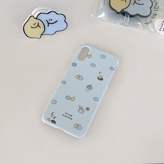 [Pre-order] second morning • — lemony &amp; cloud hard case เคสไอโฟน เคสซัมซุง