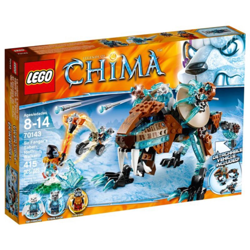 TM Lego Legends of Chima Sir Fangar s Saber Tooth Walker70143 Shopee Thailand