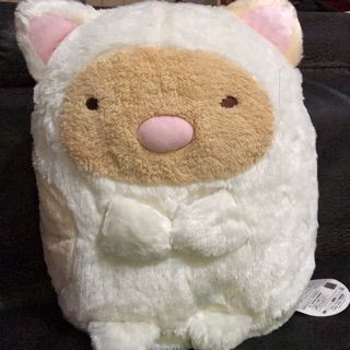 น้องหมูทอดใส่ชุดแมว sumikko Gurashi ป้ายห้อยค่ะXL