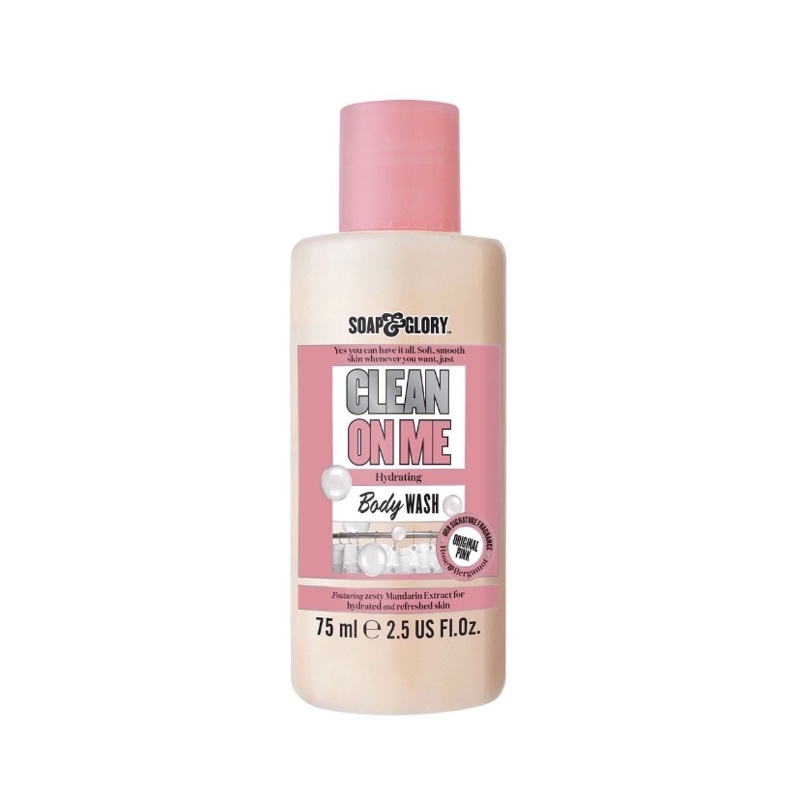 SOAP & GLORY CLEAN ON ME CREAMY CLARIFYING SHOWER GEL 500m Shopee