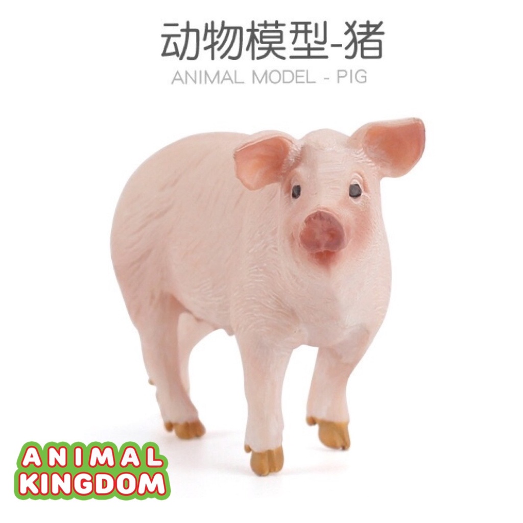 animal-kingdom-โมเดลสัตว์-หมู-ขนาด-9-50-cm-จากหาดใหญ่