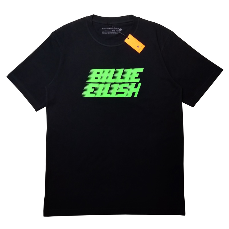 เสื้อยืด-พิมพ์ลาย-billie-eilish