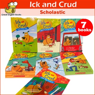 พร้อมส่ง หนังสือนิทานภาษาอังกฤษ Ick and Crud Series Set of 7 books Scholastic
