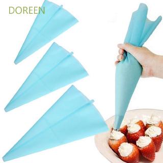 DOREEN Tool DIY Decorating Silicone Reusable Icing Piping Cream Pastry Bag