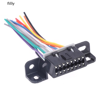 [FILLY] 16 Pin OBD2 Cable Female Extension Connector OBD 2 Adapter Cable DFG