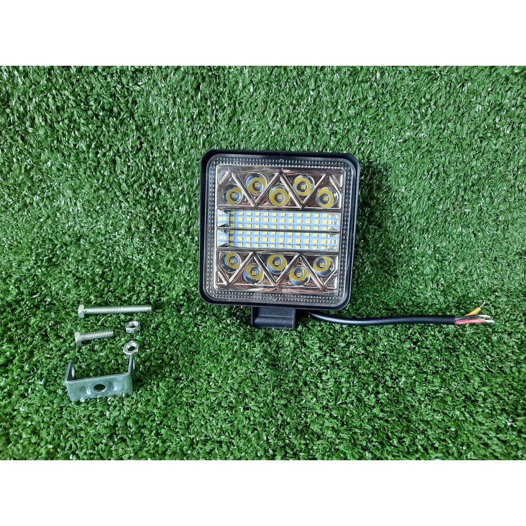 ไฟสปอร์ตไลท์-led-102-วัตต์-2-สเตป-กระพริบได้-แบบเหลี่ยม-4x4-บอดี้-อลูมิเนียม