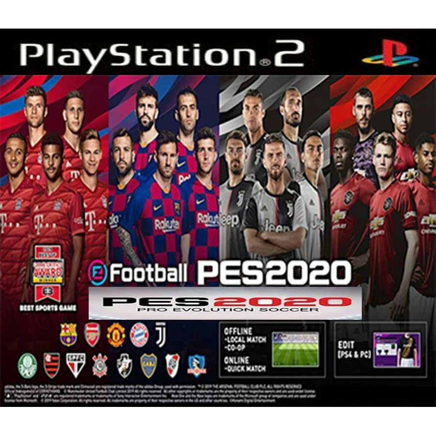 แผ่นเกมส์-ps2-ร้านเปิดใหม่-อัพเดทล่าสุด-pro-evolution-soccer-2020