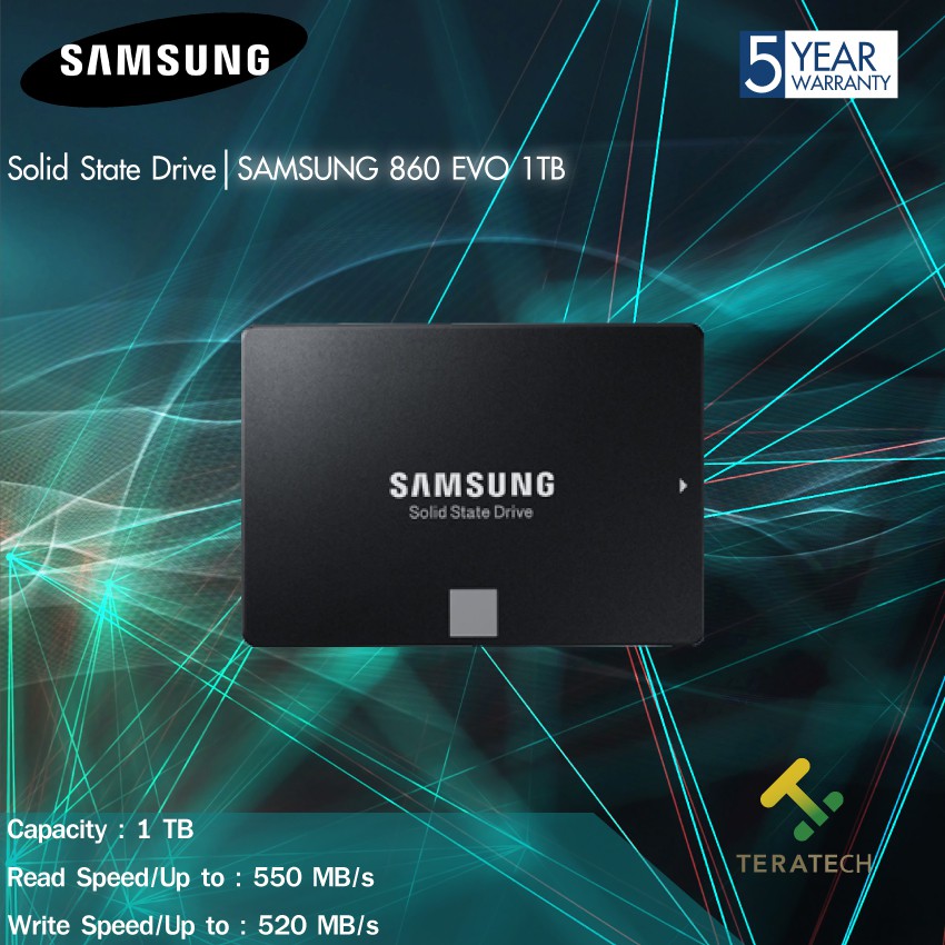 SSD SAMSUNG 860 EVO 1TB | Shopee Thailand