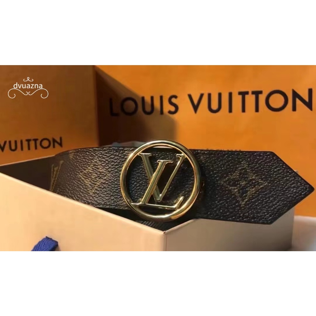 เข็มขัด-louis-vuitton-lv-circle-แท้-เข็มขัดสองด้าน-ชาย-4-0ซม