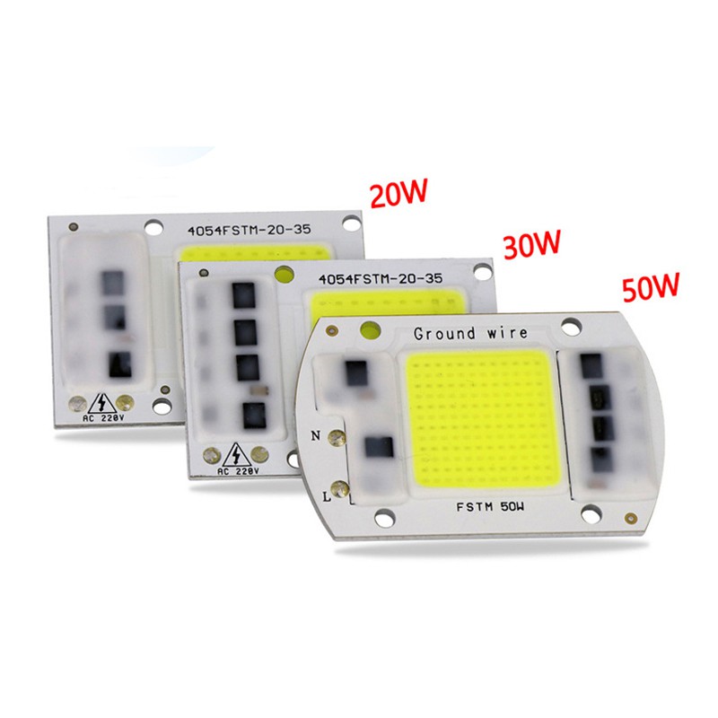 หลอดไฟ-20-w-30-w-50-w-led-cob-chip-220-v-input