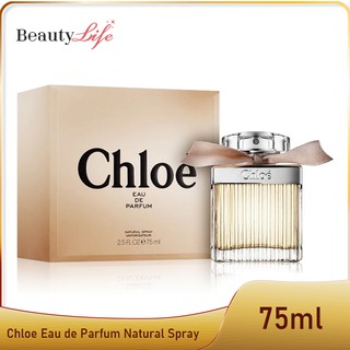 [New Package] Chloe Eau de Parfum Natural Spray 75ml น้ำหอม Chloe โบว์ครีม ของแท้