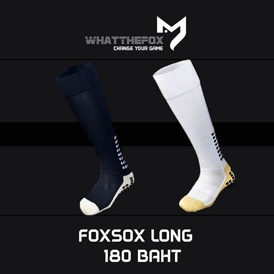 ภาพหน้าปกสินค้าถุงเท้ากันลื่น(Anti slip socks) ยี่ห้อ Fox รุ่น 0.02(รุ่นท็อป) แบบยาวคลุมเข่า