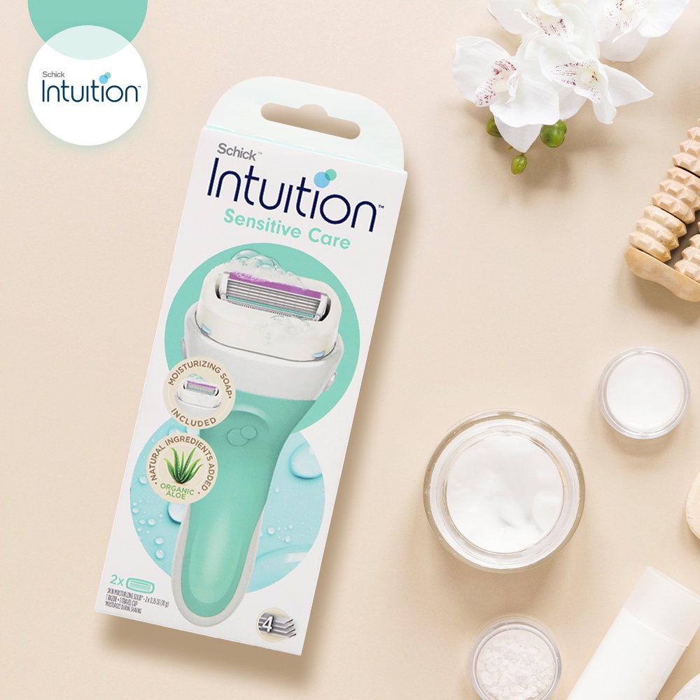 Schick มีดโกน Intuition Sensitive Care Razor (INS22) | Shopee Thailand