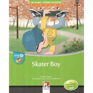 DKTODAY หนังสือ HELBLING YOUNG READERS D:SKATER BOY+CD/CD-ROM