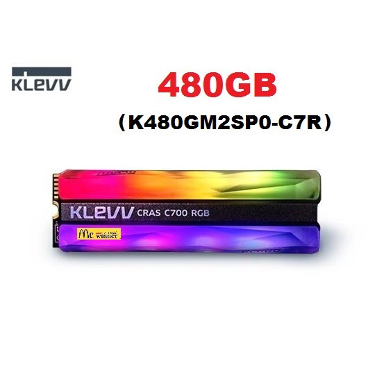 240/480GB SSD (เอสเอสดี) KLEVV CRAS C700 RGB 2280 NVMe PCIe