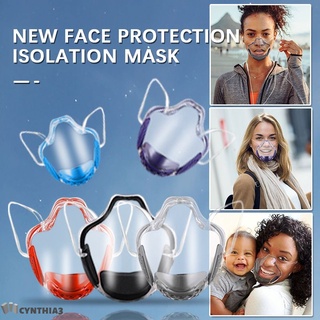 cy- Silicone Face Mask Reusable KN95 Washable Silicone Face Mask COVID Protection Splash-proof and Foam-proof Masks face shield -cynt