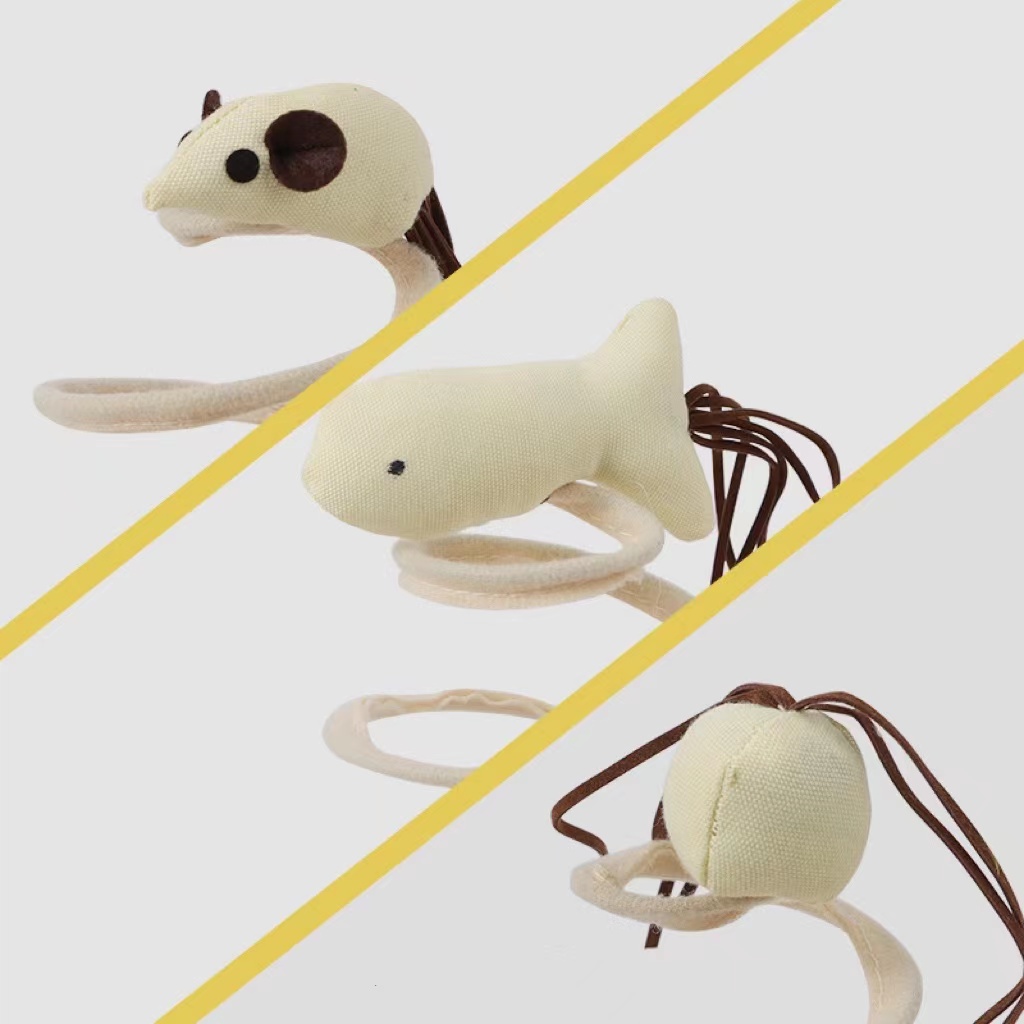 p-baby-pet-ของเล่นแมวตบ-ฐานกลม-พร้อมไม้แมวสปริงเด้งดึ๋ง-ที่ลับเล็บเเมว-อุปกรณ์สัตว์เลี้ยง