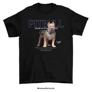 เสื้อลาย PITBULL (พิทบูล)Classic Cotton Unisex by 【Nothing Hills】 ใหม่