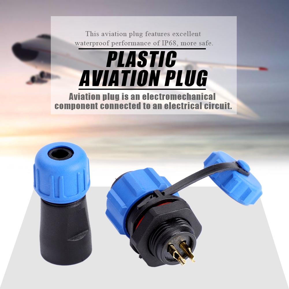 ราคา[Ready Stock] ซื้อซ็อกเก็ตเชื่อมต่อกันน้ํา 2 % Ip 68 Plug 2 Pin / 3pin / 4pin / 5 Pin / 6 Pin / 7pin / 9 Pin Sp 13 Aviation