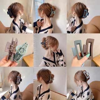 Hairpin Korean Square Grabbing Clip Female Simple Temperament Plate Hair Accessories