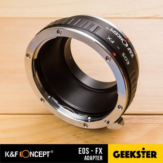 สินค้า เมาท์แปลง K&F EOS-FX ( Canon EOS - Fuji FX Lens Adapter / EF / EFS / KF )
