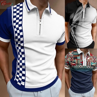 Mens stylish and casual short-sleeved shirt