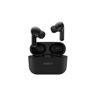 AUKEY EP-M1NC หูฟังบลูทูธ หูฟังไร้สาย หูฟัง True Wireless ระบบตัดเสียงรบกวน Active Noise Cancellation, BT5.2 Stunning Sound Quality กันน้ำ IPX5