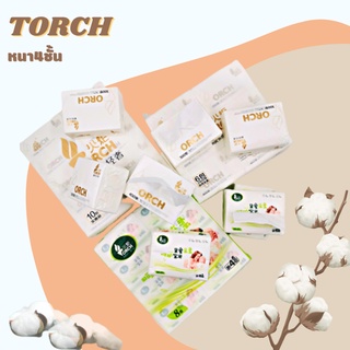 กระดาษเช็ดหน้าTORCH หนา4ชั้น ซึมซับน้ำ เหนียวนุ่ม ไม่เป็นขุยและฝุ่น กระดาษทิชชู่ กระดาษชำระ กระดาษป๊อปอัพ พกพา